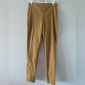 🎉PPRICE⬇️ CALVIN KLEIN • Mustard/Gold Dressy Leggings • S/P •